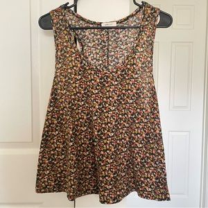 Floral Love Culture Racerback Tank